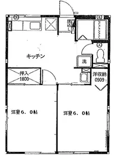 シティハイムシリウス【1階】の間取り