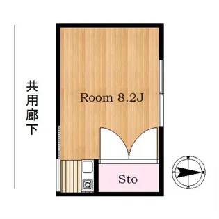 狩野荘【1階】の間取り