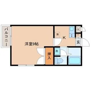 STAYニュータイプビル【4階】の間取り