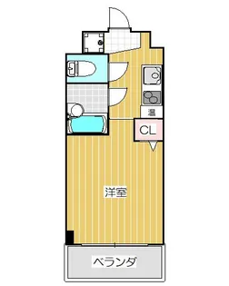 ビジタル丸山通5【6階】の間取り