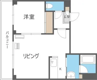 クワイシャノン円山表参道【5階】の間取り