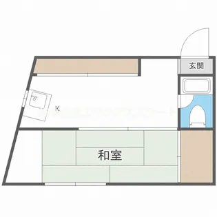 メゾン天下茶屋(旧:ハイツ岐阜)【2階】の間取り