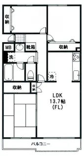 グランドゥール宮崎台【1階】の間取り