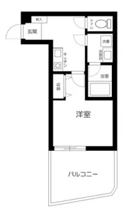 東京都江戸川区松島3【アパート】の間取り