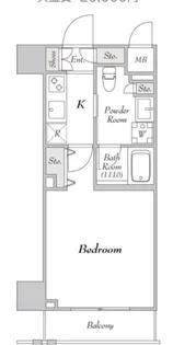 MYRIA RESIDENCE Komagome【6階】の間取り