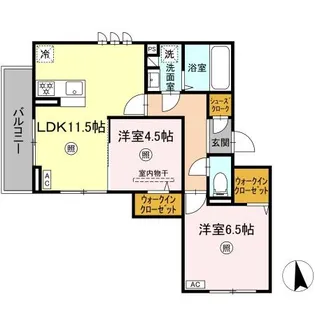 Gentiana scabra【2階】の間取り