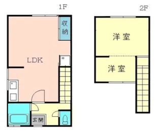 広島県安芸高田市吉田町吉田【一戸建】の間取り