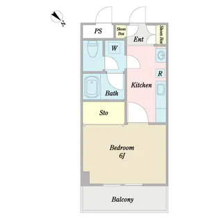 ベルディ篠崎【3階】の間取り