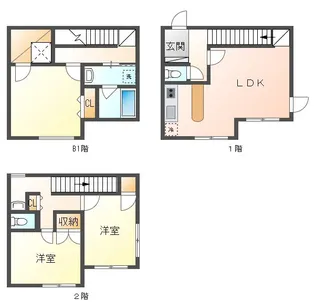 東京都新宿区西早稲田2【マンション】の間取り