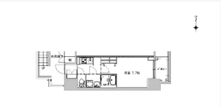 S-RESIDENCE庄内通駅前curere【15階】の間取り