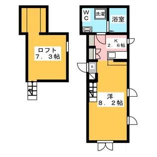 PRIMA鎌倉【1階】の間取り
