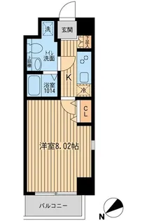 東京都江戸川区東葛西7【マンション】の間取り
