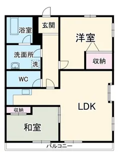 ウォームハウス共進【2階】の間取り