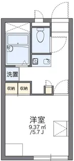 神奈川県川崎市多摩区生田4【アパート】の間取り