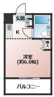 トップ桜木町第二【1階】の間取り