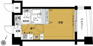 東京都中野区東中野2【マンション】の間取り