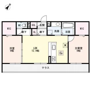 シルトクレーテ【3階】の間取り
