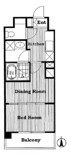 ラポール上板橋【1階】の間取り
