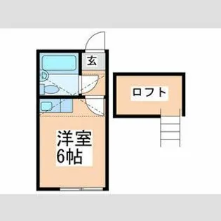 ゼニスネクスト【1階】の間取り