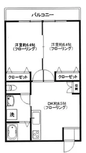 レセーナ【1階】の間取り
