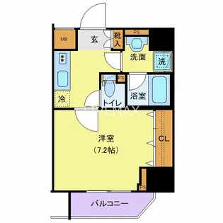 リファイズ小岩【3階】の間取り