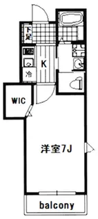 Jc street Kagura【3階】の間取り