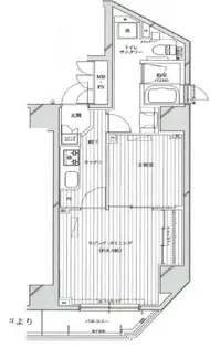 スプレスター上野根岸【11階】の間取り