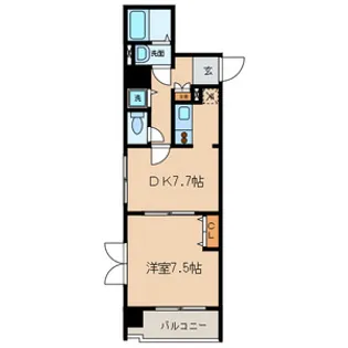 東京都江東区亀戸6【マンション】の間取り
