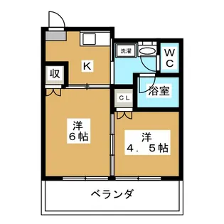 マンション池袋【7階】の間取り