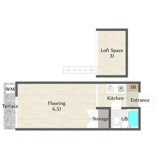 ホワイトハイツ【2階】の間取り