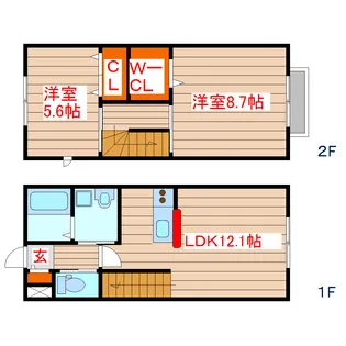 オハナの間取り