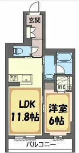 アウローラ・エム【1階】の間取り