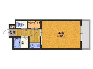 ロータリーマンション萱島西【5階】の間取り