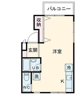 Ai court南千束【2階】の間取り