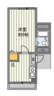 アイリスA【2階】の間取り