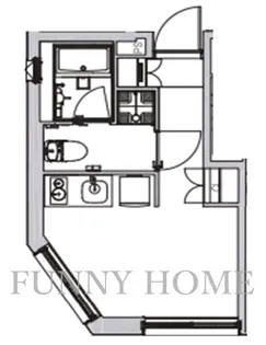 ASTILE三軒茶屋II【2階】の間取り
