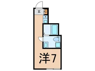 Capital Bay 横濱【2階】の間取り