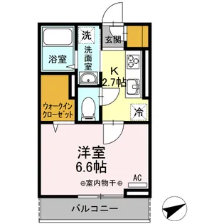 プルミエール柴崎【3階】の間取り