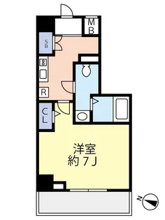 グランヴァンフリステーラ東陽町【3階】の間取り