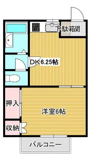 KEIYO東根(駅迄徒歩1分)【2階】の間取り