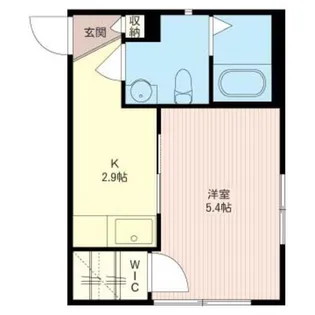 シャーメゾンOKAMOTO EAST(シヤーメゾンオカモトイースト)【1階】の間取り