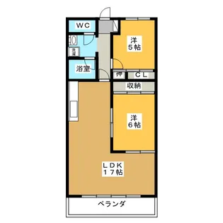アステール【5階】の間取り