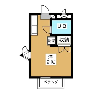 メゾン服部【2階】の間取り