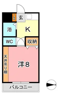 JGSビル【2階】の間取り