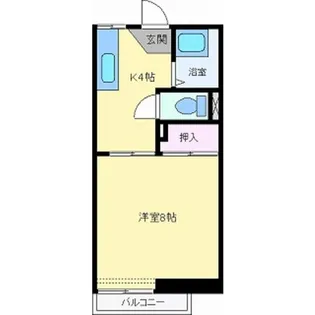 メゾンソフィア【2階】の間取り