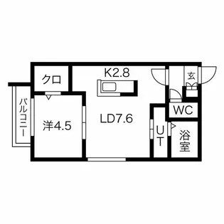 ムーンテラス【3階】の間取り