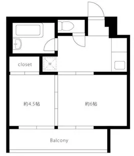 ル・ソレイユ千駄ヶ谷【4階】の間取り