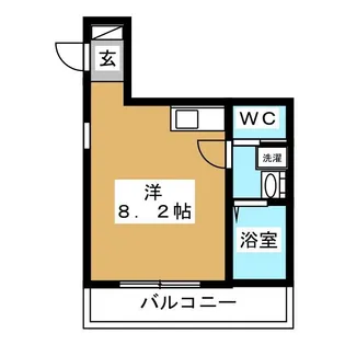 伊藤レジデンス【2階】の間取り