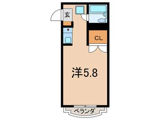 アメニティハイツ上ヶ原壱番館【2階】の間取り