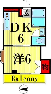 青木ビル【2階】の間取り